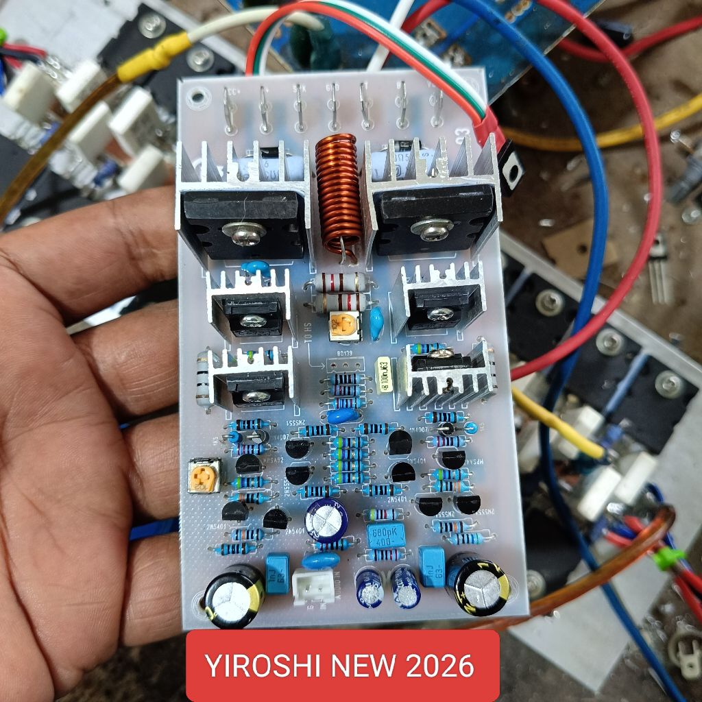Kit Driver power amplifier Yiroshi terbaru 2026