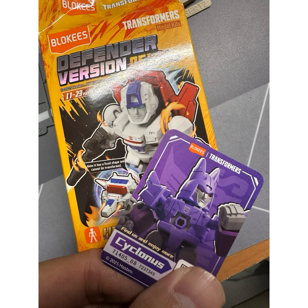 Blokees defender version 05 cyclonus transformer