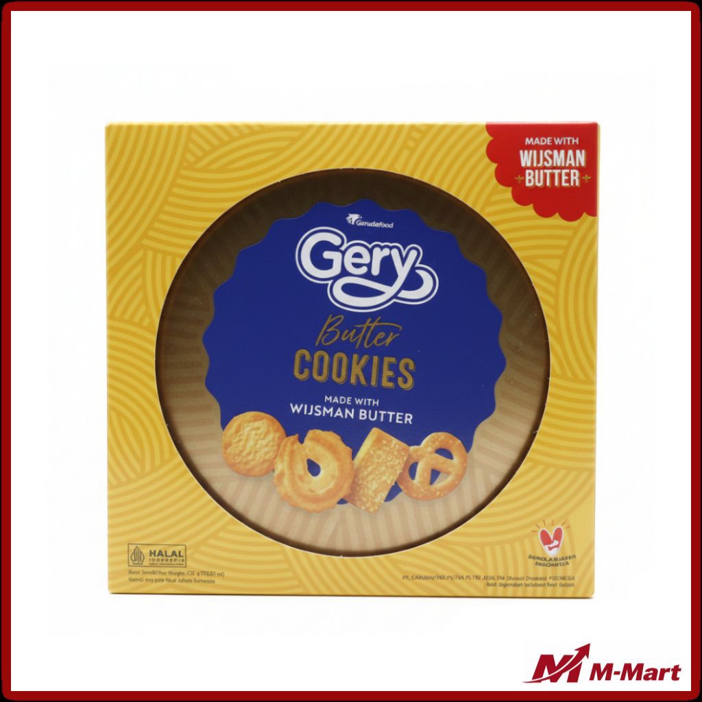 Gery Butter Cookies Kaleng 450 gr