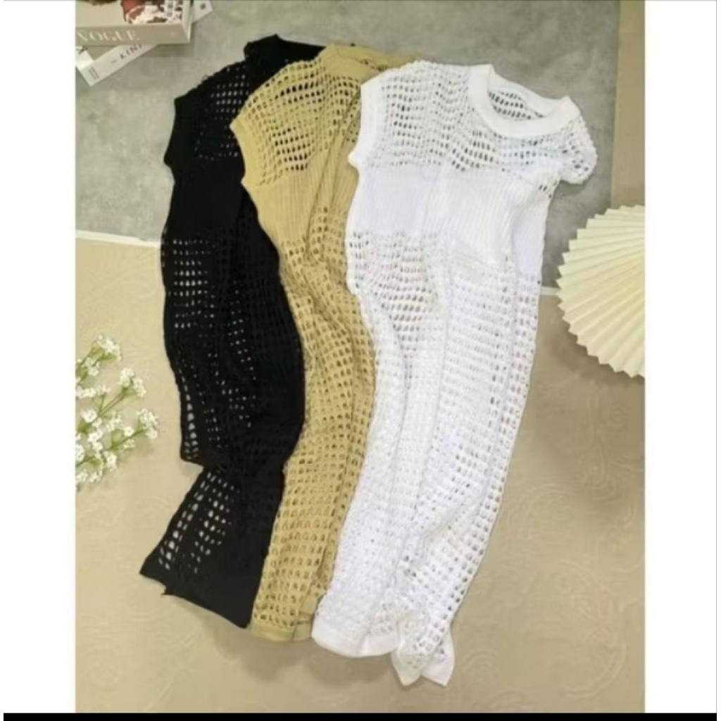 RUBBY TUNIK BLADER RAJUT BELAHAN PINGGIR PREMIUM TERBATU TERKINI