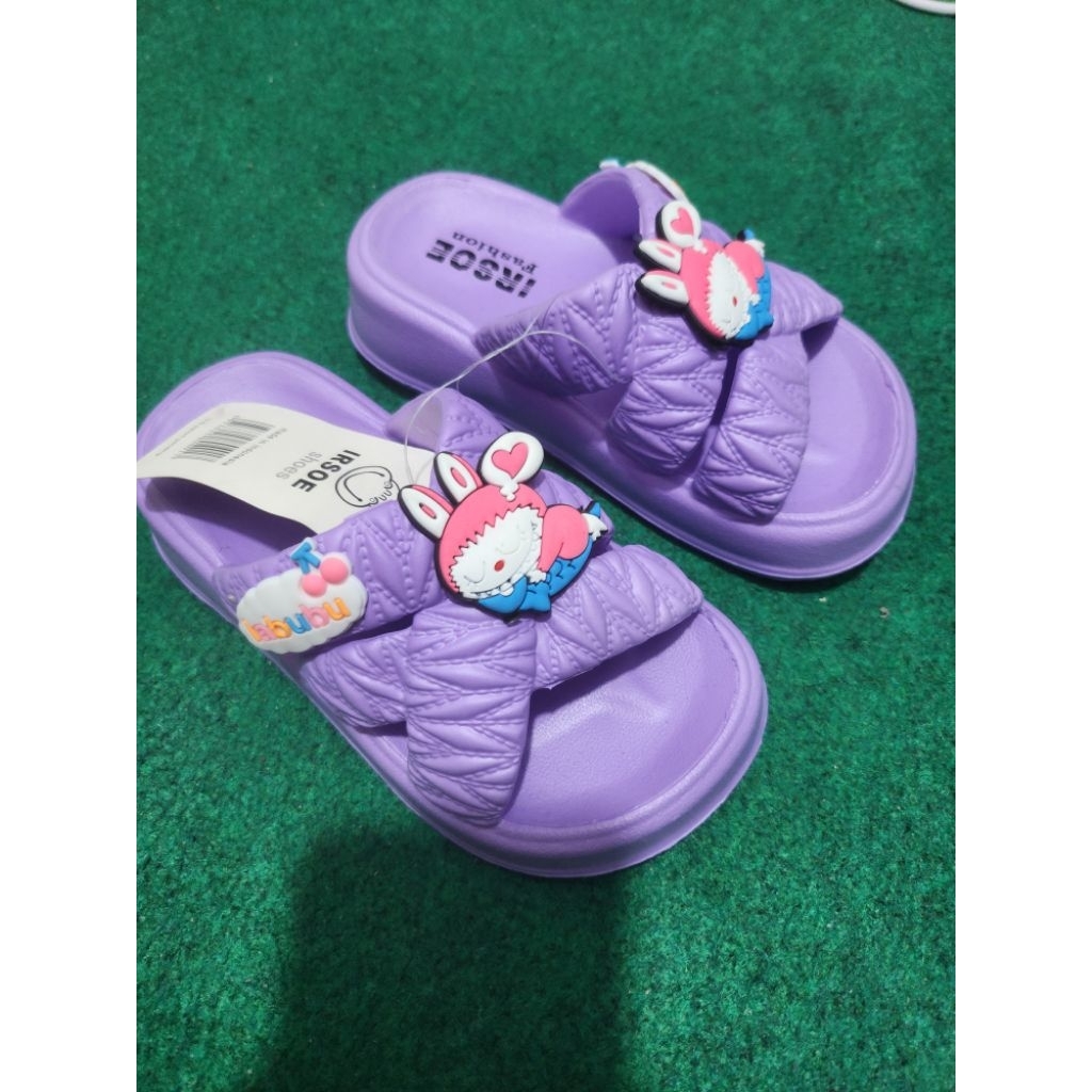 Sendal IRSOE Anak Cantik Warna Ungu
