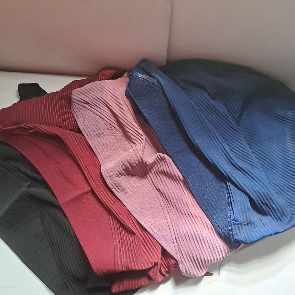Kerudung Plisket Pet