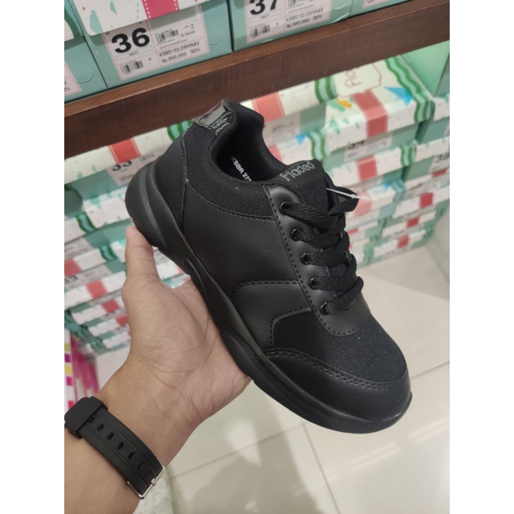 FLADEO KIDS Sepatu BTS Sekolah Anak Laki Laki Perempuan Bahan Ringan & Anti Slip  Size 38