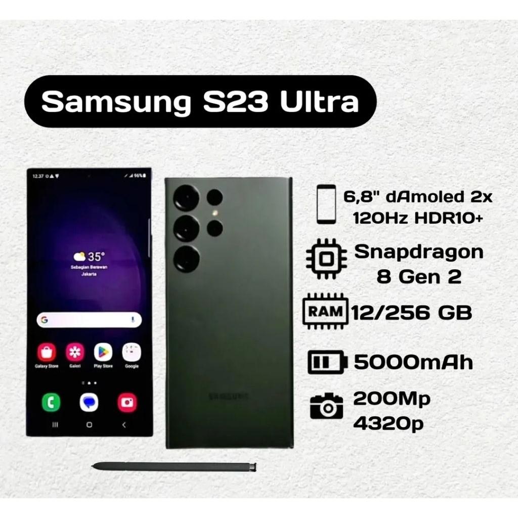 Samsung Galaxy S23 Ultra 5G 12/256 GB Second