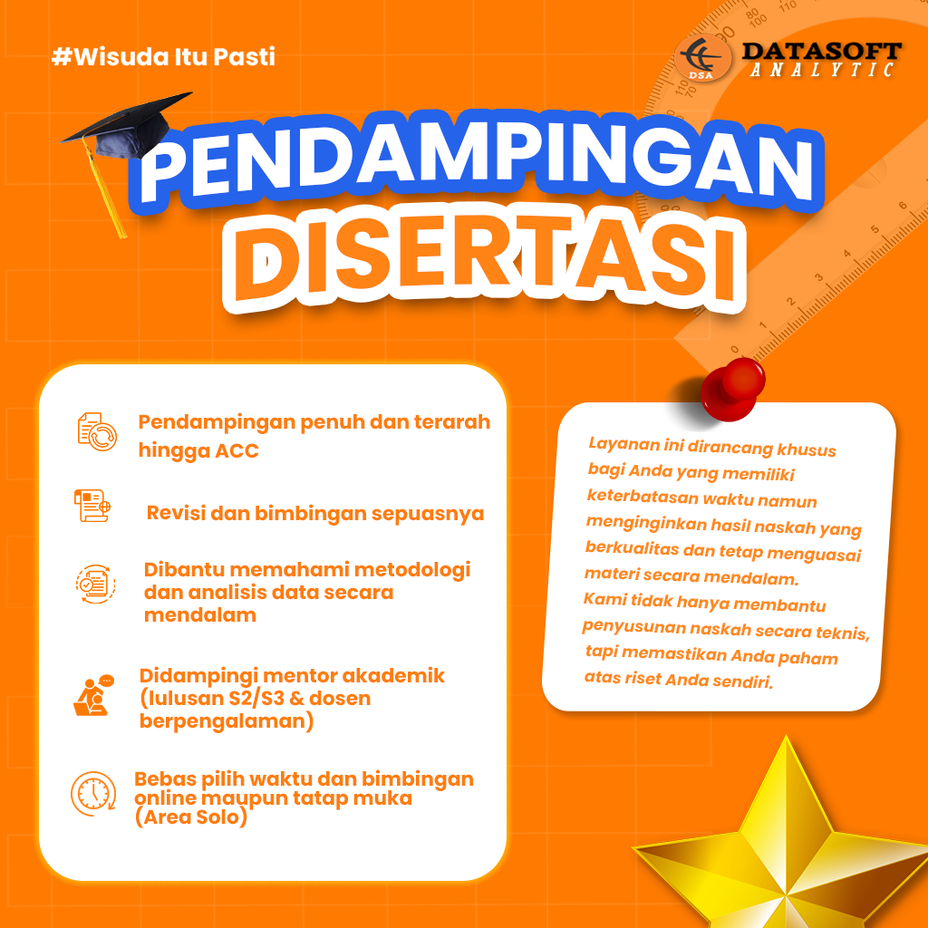 Pendampingan Disertasi Doktoral S3 – Online & Offline | Sampai ACC Wisuda