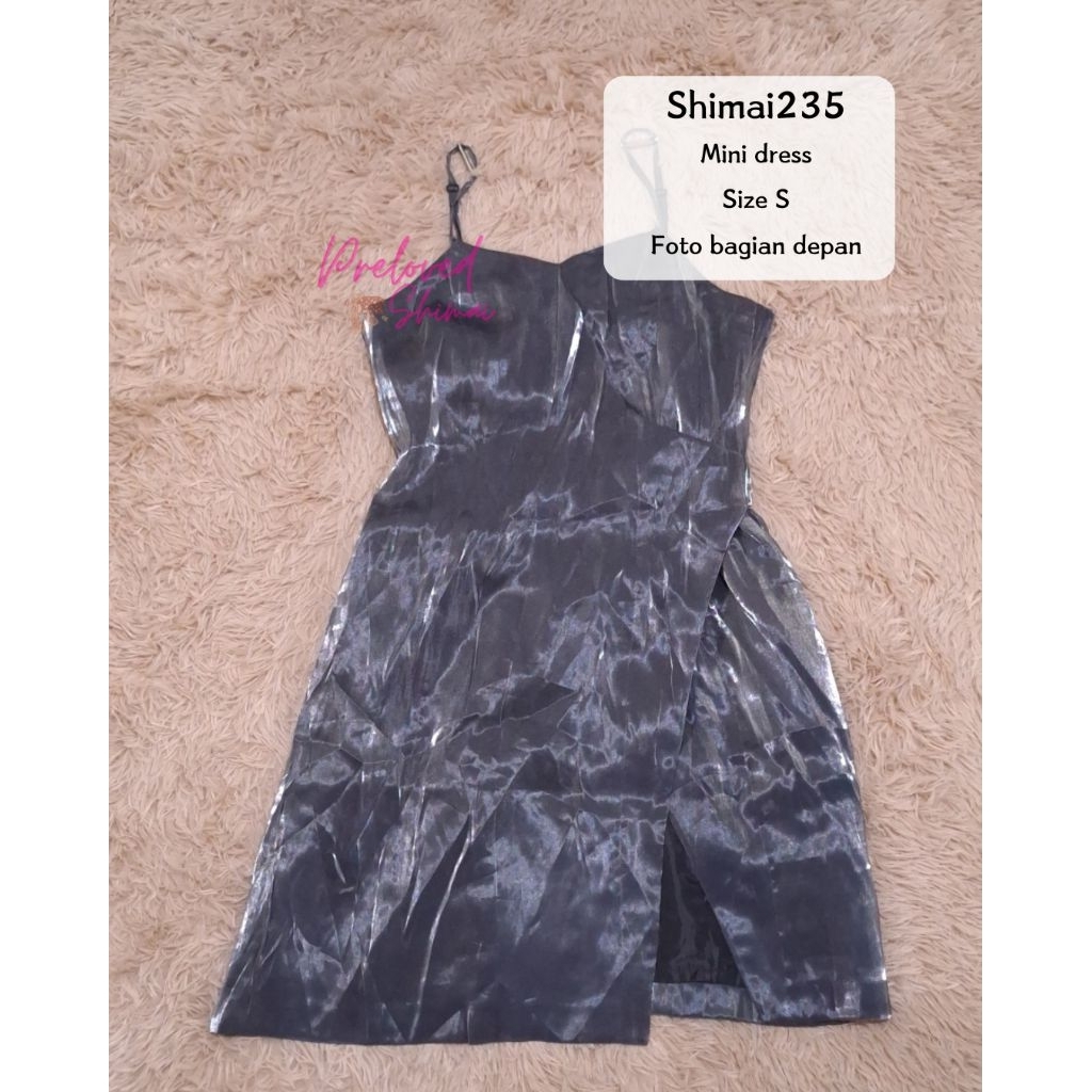 prelovewd dress pesta silver