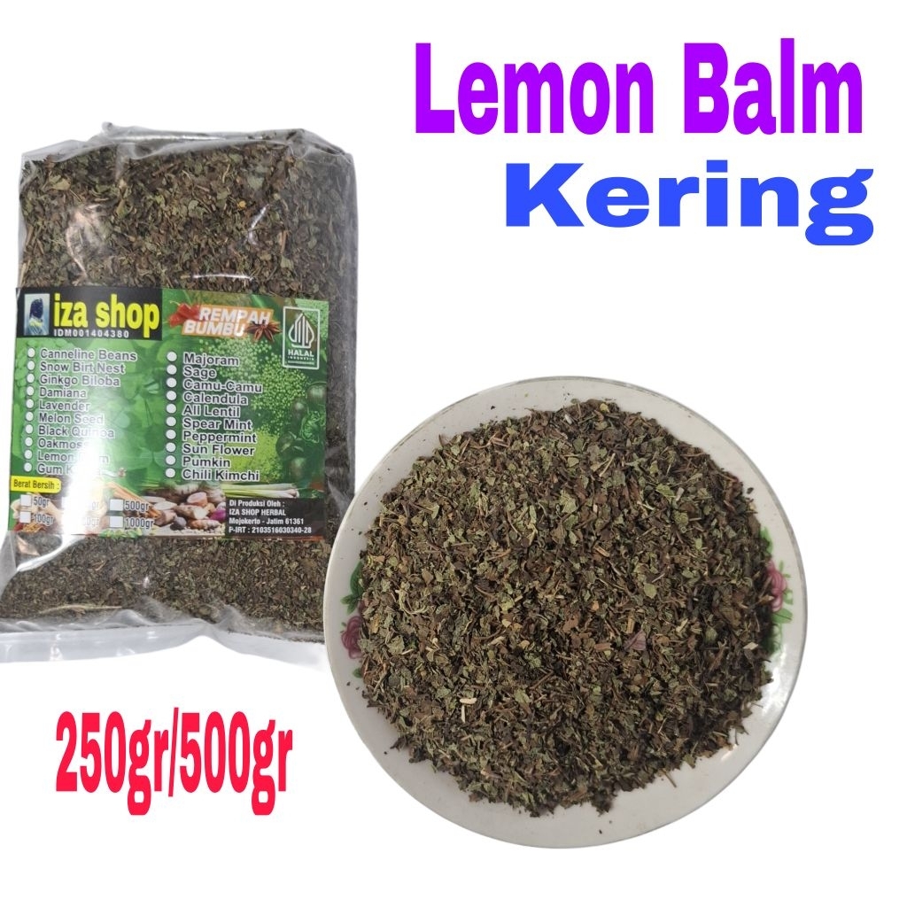 Teh Daun Lemon Balm Kering 250/500gr