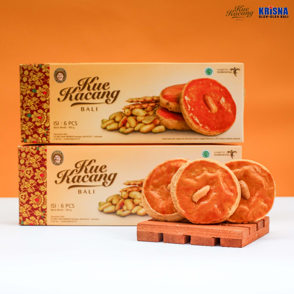 Kue Kacang Bali | Krisna Oleh Oleh Bali