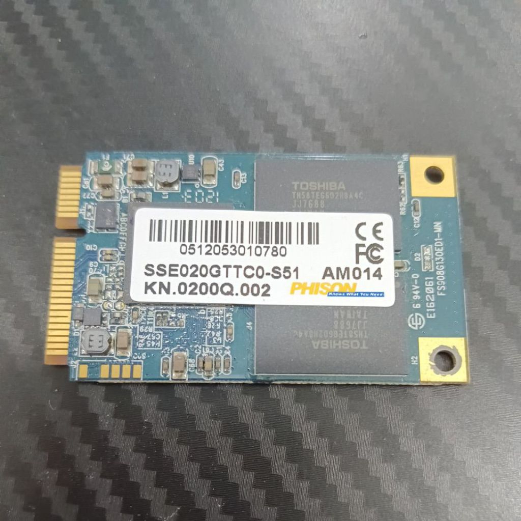 ssd 20gb msata phison