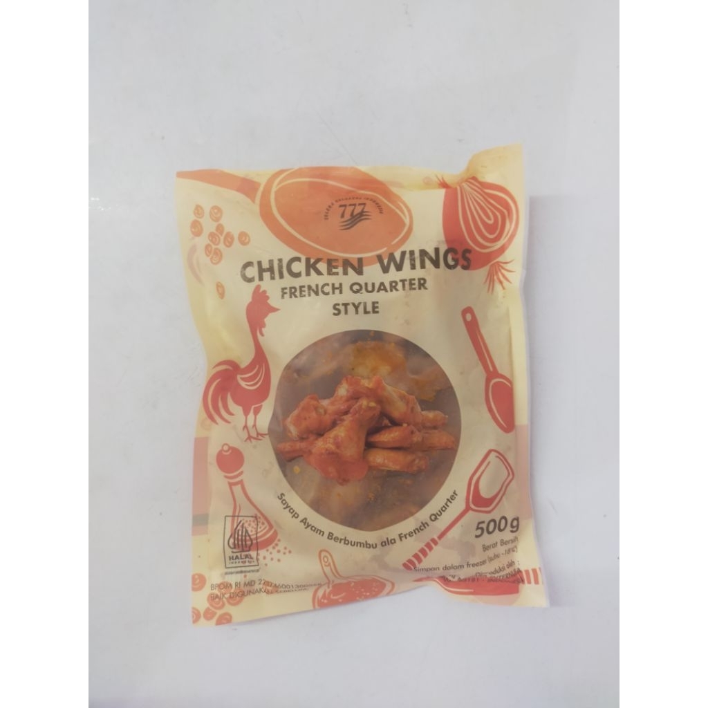 777 chicken wings new Orleans pizza HUT 500g