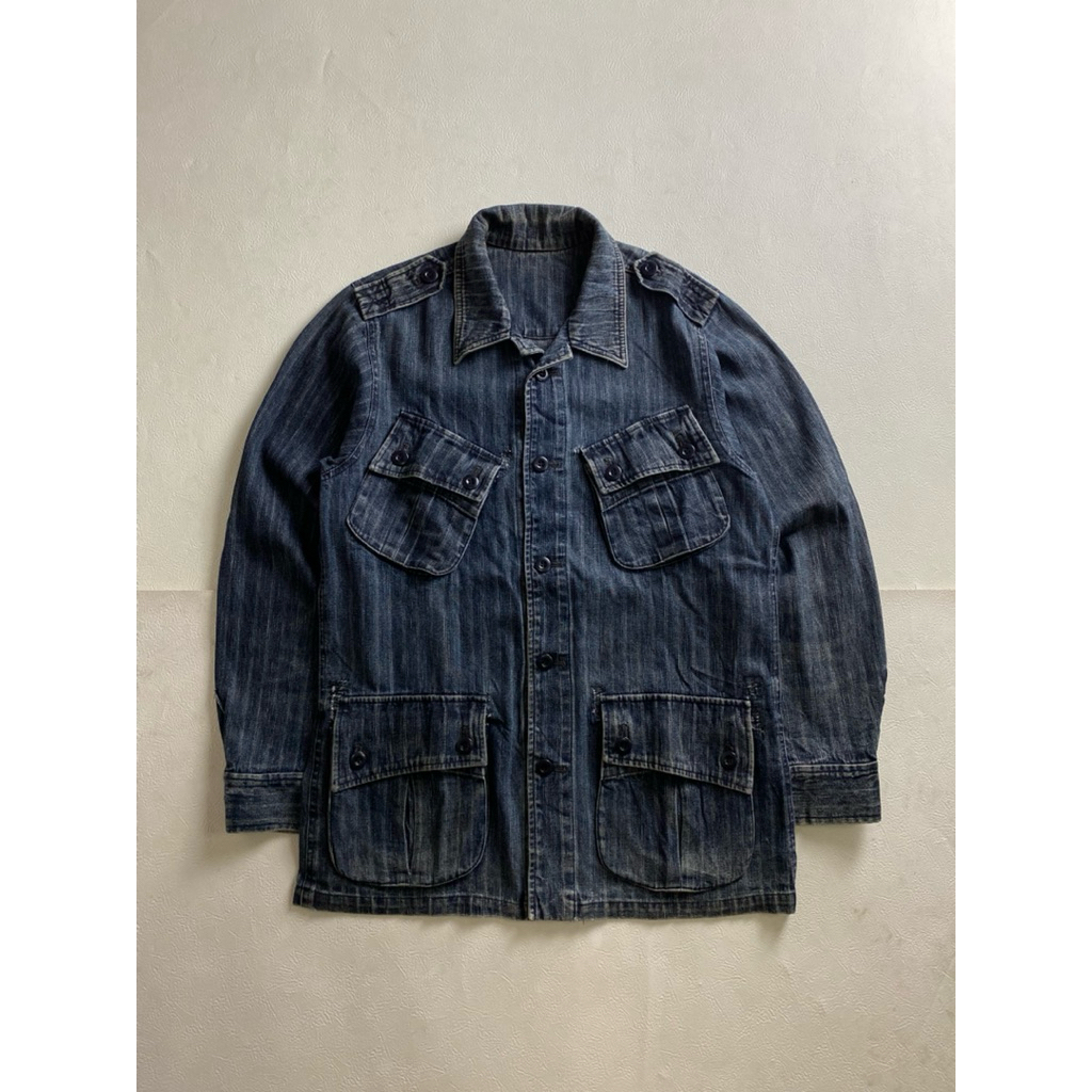 ORIBESQUE HBT Denim Jungle Fatigue Jacket