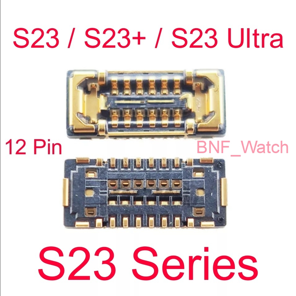 12 Pin FPC Socket Antena Sinyal di Mesin Samsung Galaxy S23 / Galaxy S23+ / Galaxy S23 Ultra