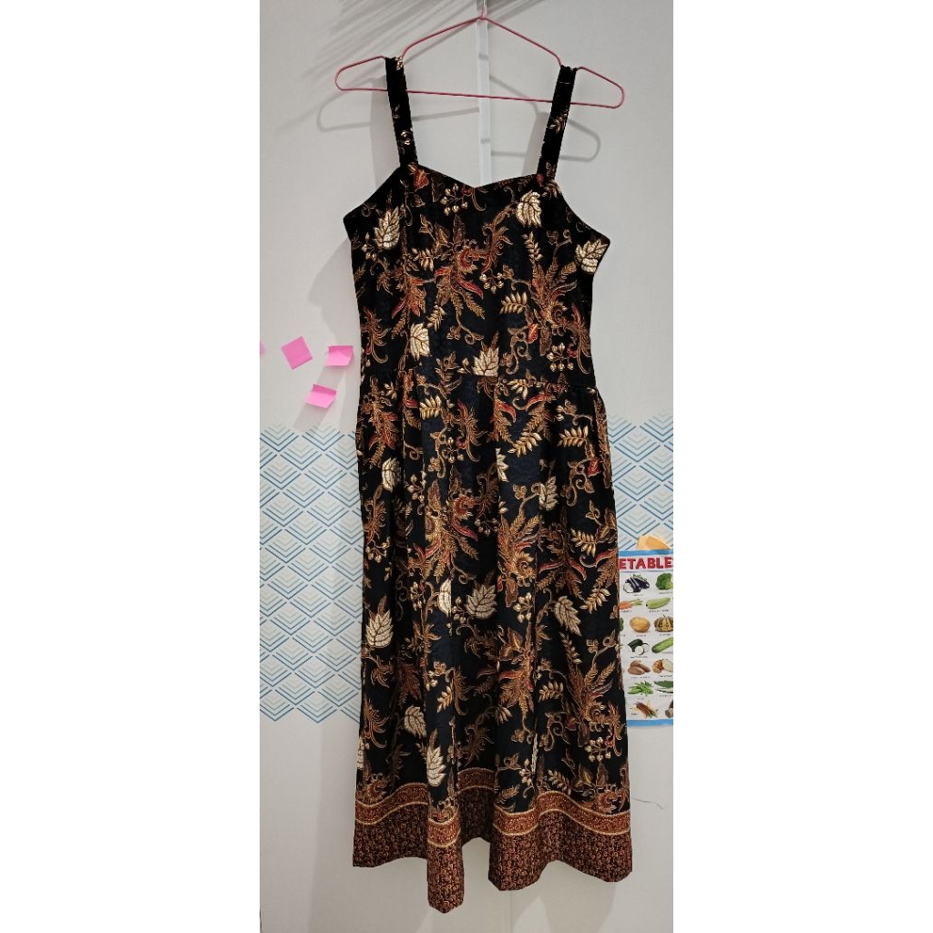 Dress batik model korea