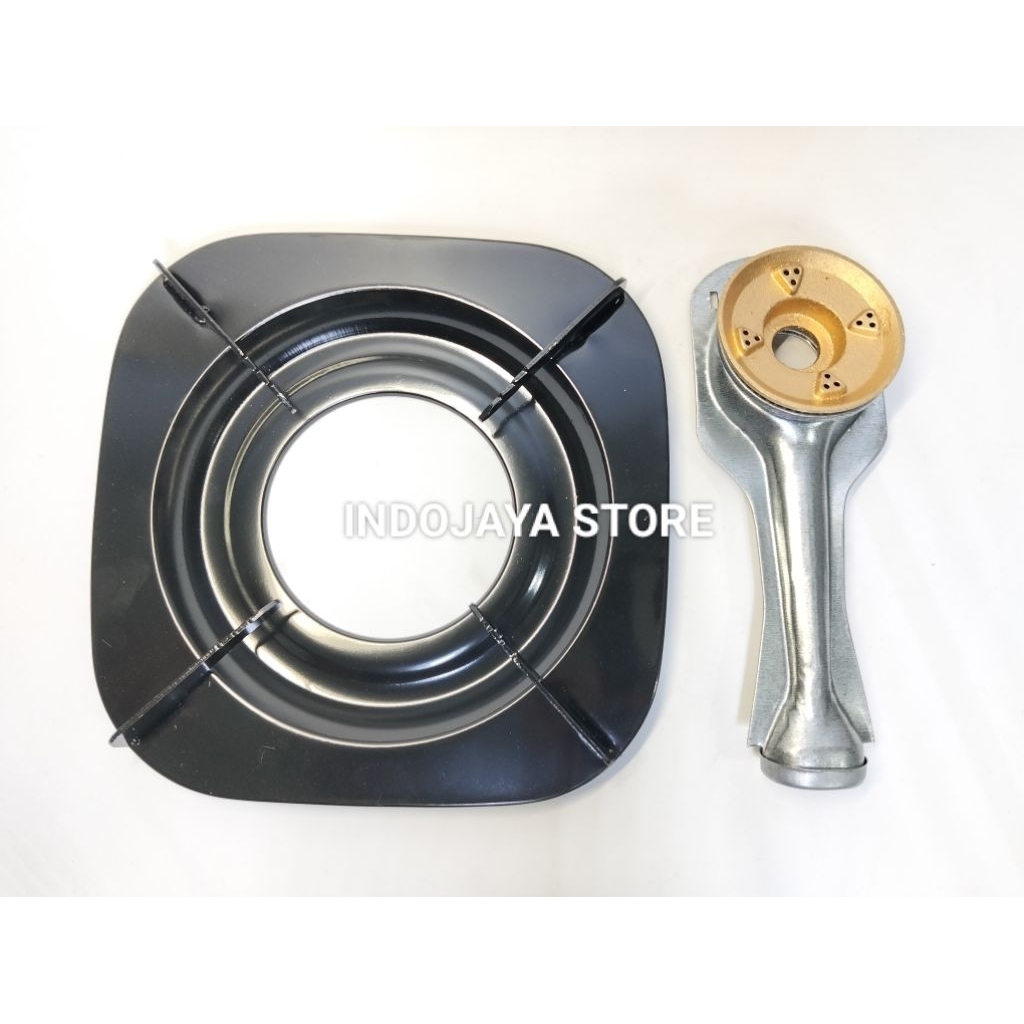 Tungku / Tatakan Kompor Gas Rinnai 1 Paket Tungku Cerobong Dan Burner Kompor Gas 1 Tungku