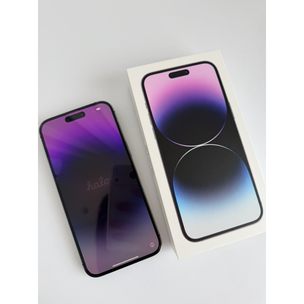 Iphone 14 Pro Max - Deep Purple 128 GB ex iBox (SECOND MULUS)