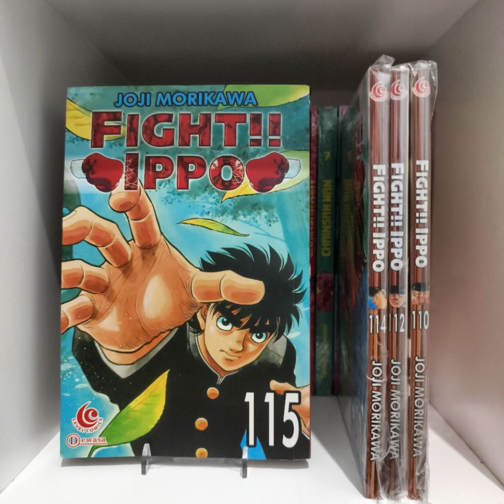 Set Komik Fight Ippo Volume 110, 112, 114, 115 (RARE)