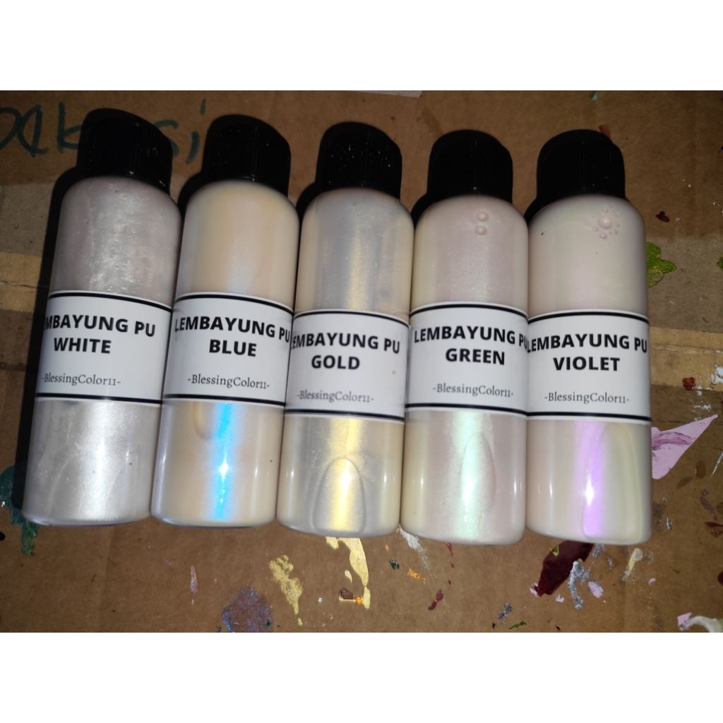 CAT MUTIARA LEMBAYUNG JENIS PU BERKUALITAS | LEMBAYUNG GOLD | LEMBAYUNG BLUE | LEMBAYUNG GREEN | LEM