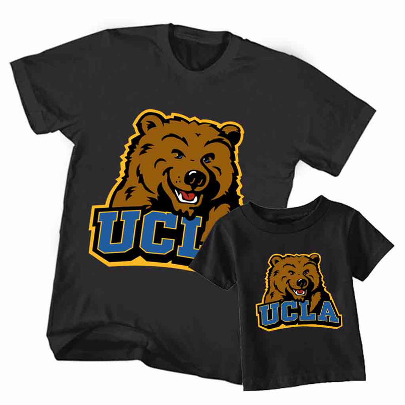 Kaos UCLA Tshirt Couple || Kaos Couple Ayah Anak Size S M L XL XXL 3XL 4XL || DISTRO TSHIRT || KATUN