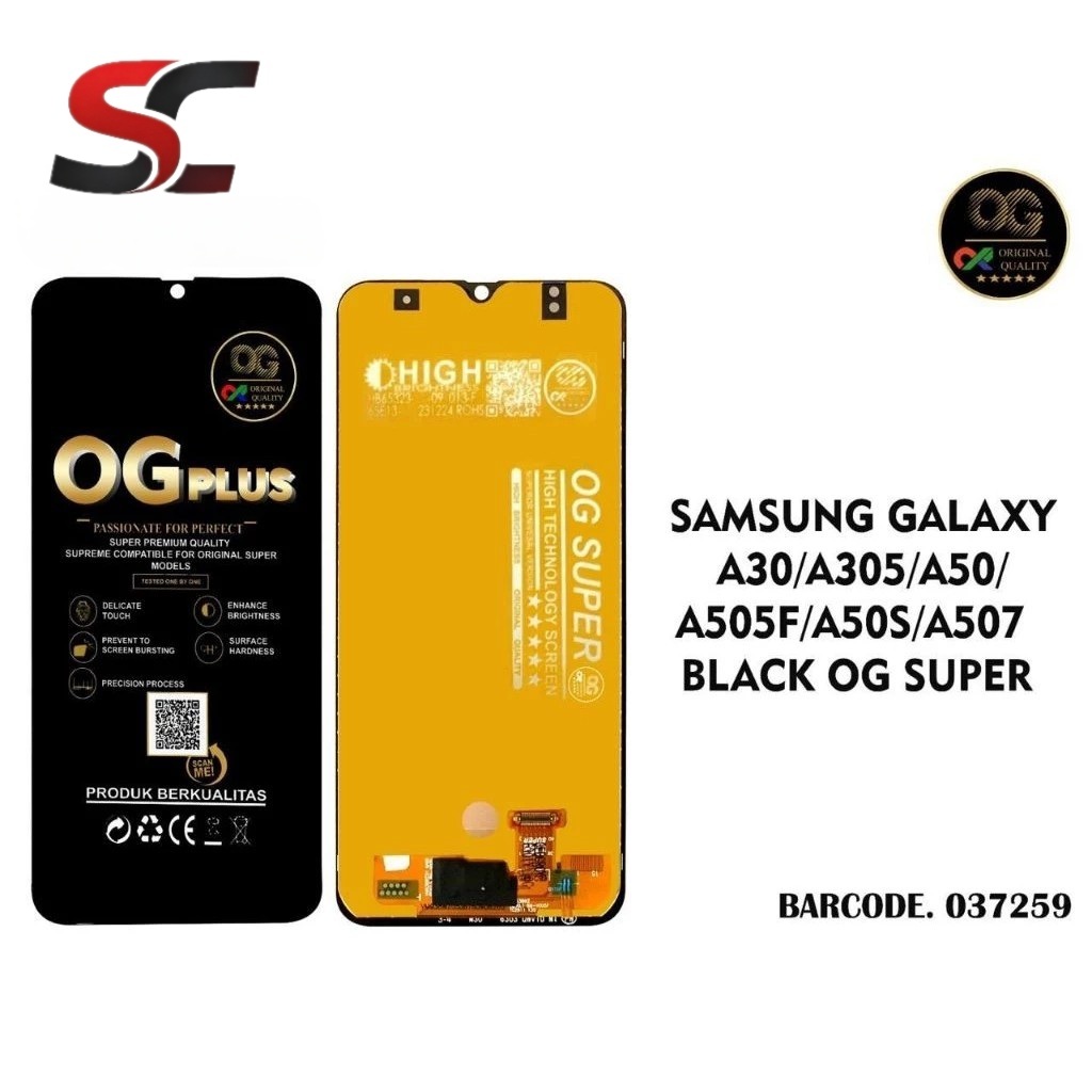 LCD Samsung A30 / A50 / A50s Braderpart / Vivan / Universal / Plus Frame