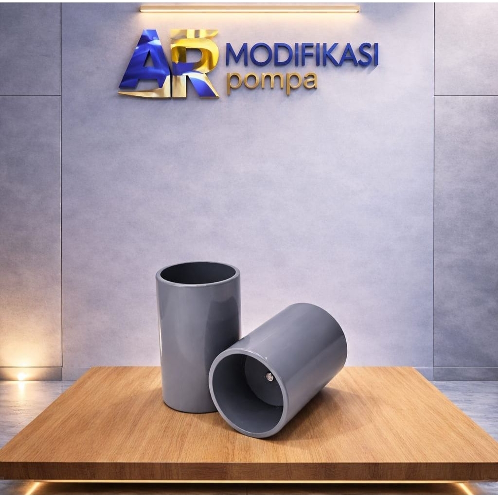 Tusen Klep 3 inch PVC Modifikasi Anti Banjir | Klep Got Atas & Tengah untuk Pompa Air | Tusen Klep T