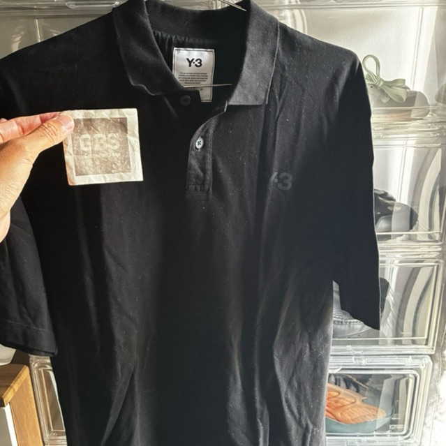 Y-3 Yohji Yamamoto Classic Pique Kaos Polo Pria