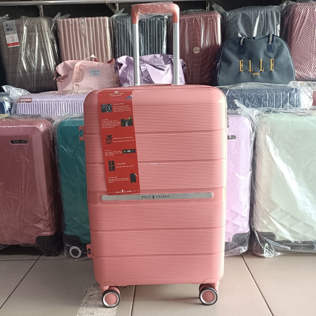 koper 24inch Polo classic original bahan PP 100% ( Bisa cod )