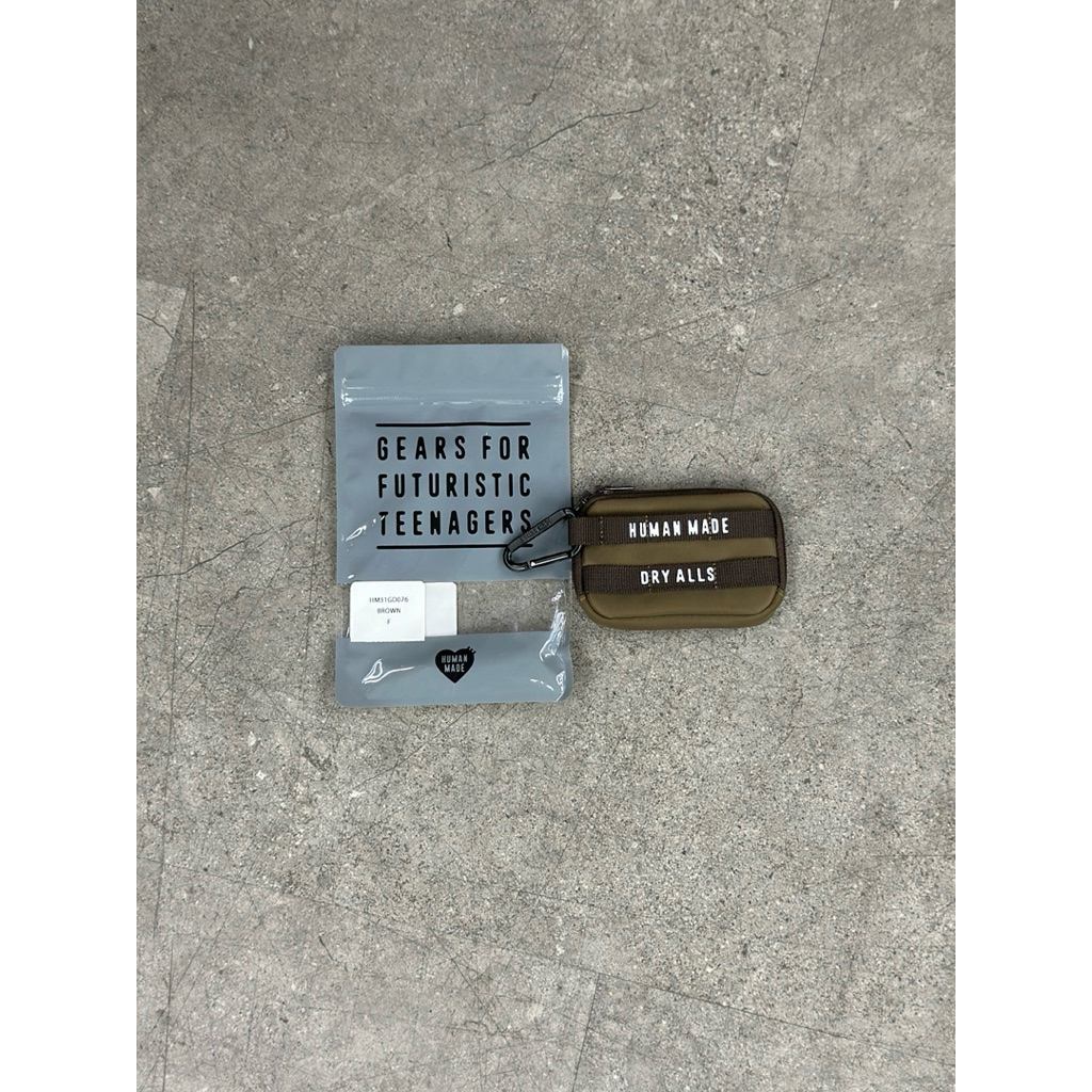 Human Made Military Card Case Brown 100% Original