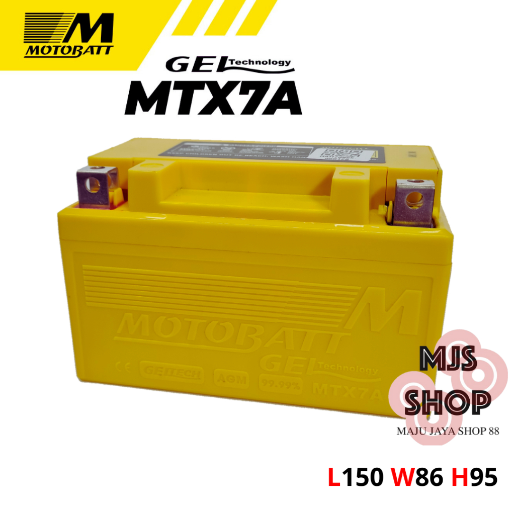 AKI MOTOBATT MTX7A MG7A BS YTZ10S YTX9 YTX7A AKI KERING GEL MF