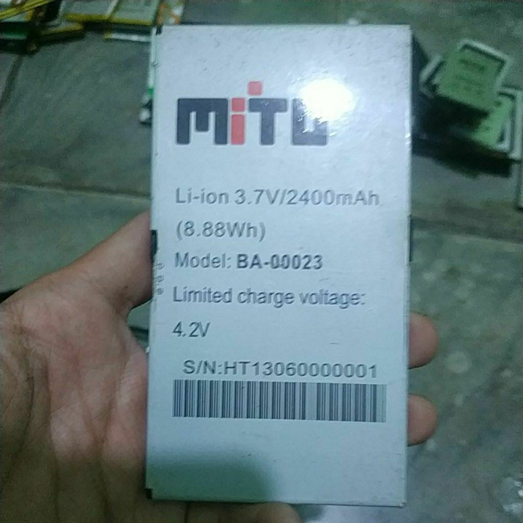 BATERAI BEKAS MUTO T710 BA 00023