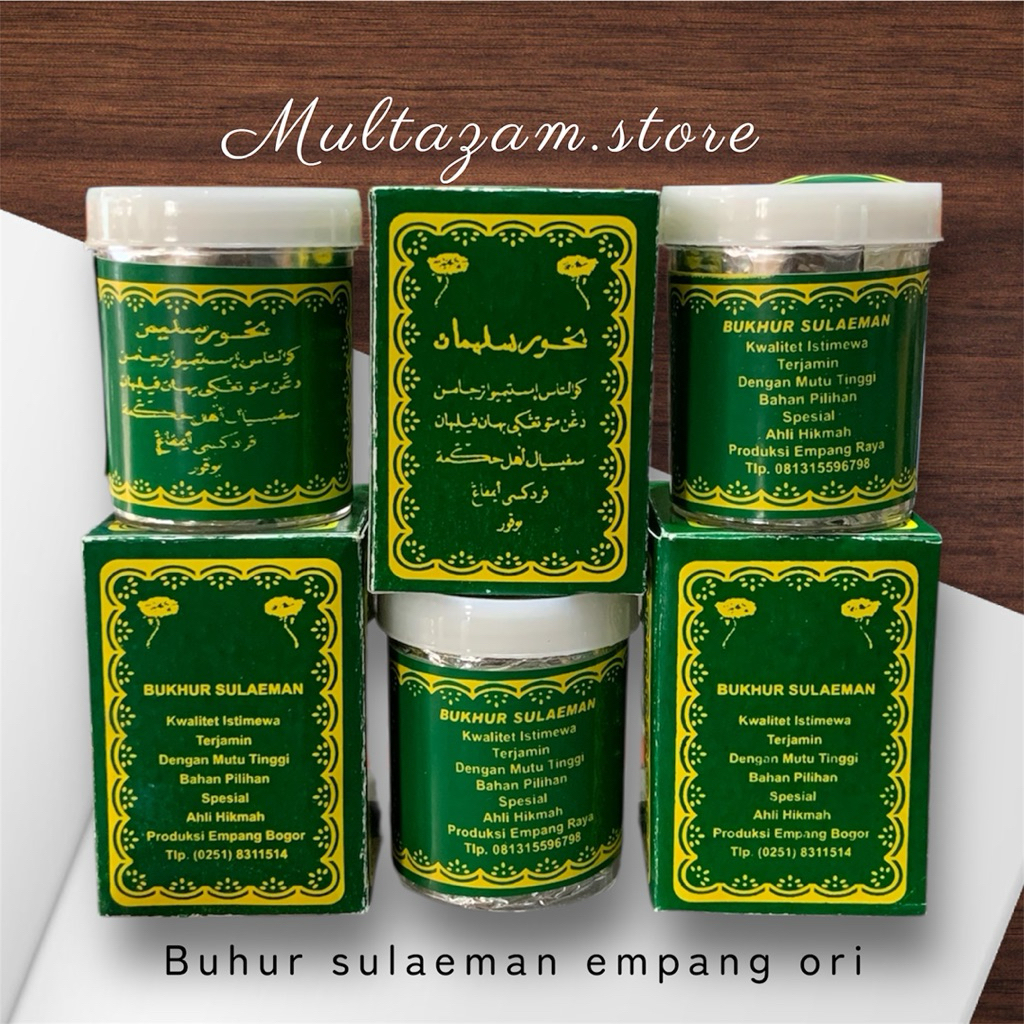 buhur bukhur sulaeman magribi asli original aroma alami