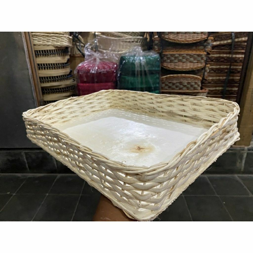 keranjang rotan hantaran seserahan hampers ukuran jumbo besar 40×30cm