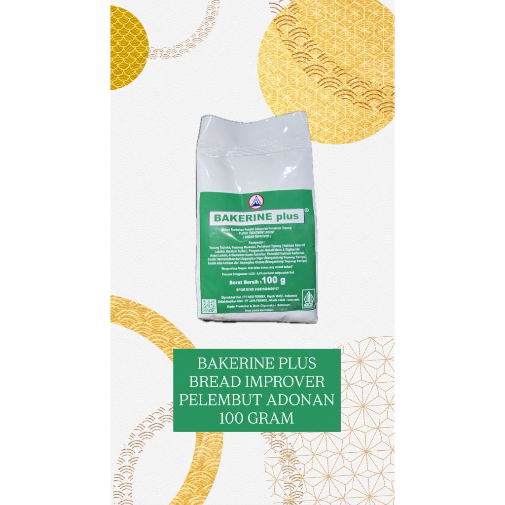 BAKERINE PLUS Pelembut Roti 100gr