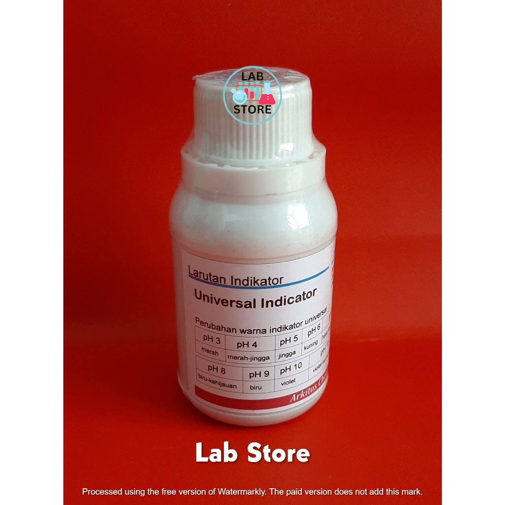 Larutan Universal Indikator 3 - 11pH | pH Universal Indikator