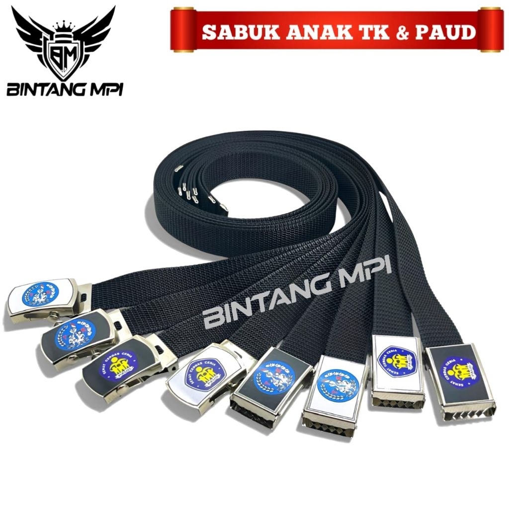 IKAT PINGGANG ANAK TK DAN PAUD - SABUK ANAK TK/PAUD