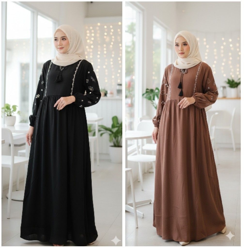 gamis modis | gamis cringkle | gamis set | gamis cantik | gamis butik | gamis trendi