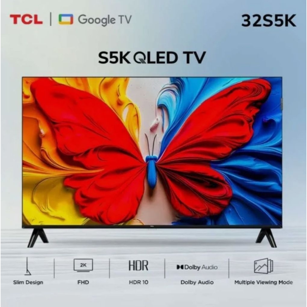 TCL 32" GOOGLE TV QLED 32S5K
