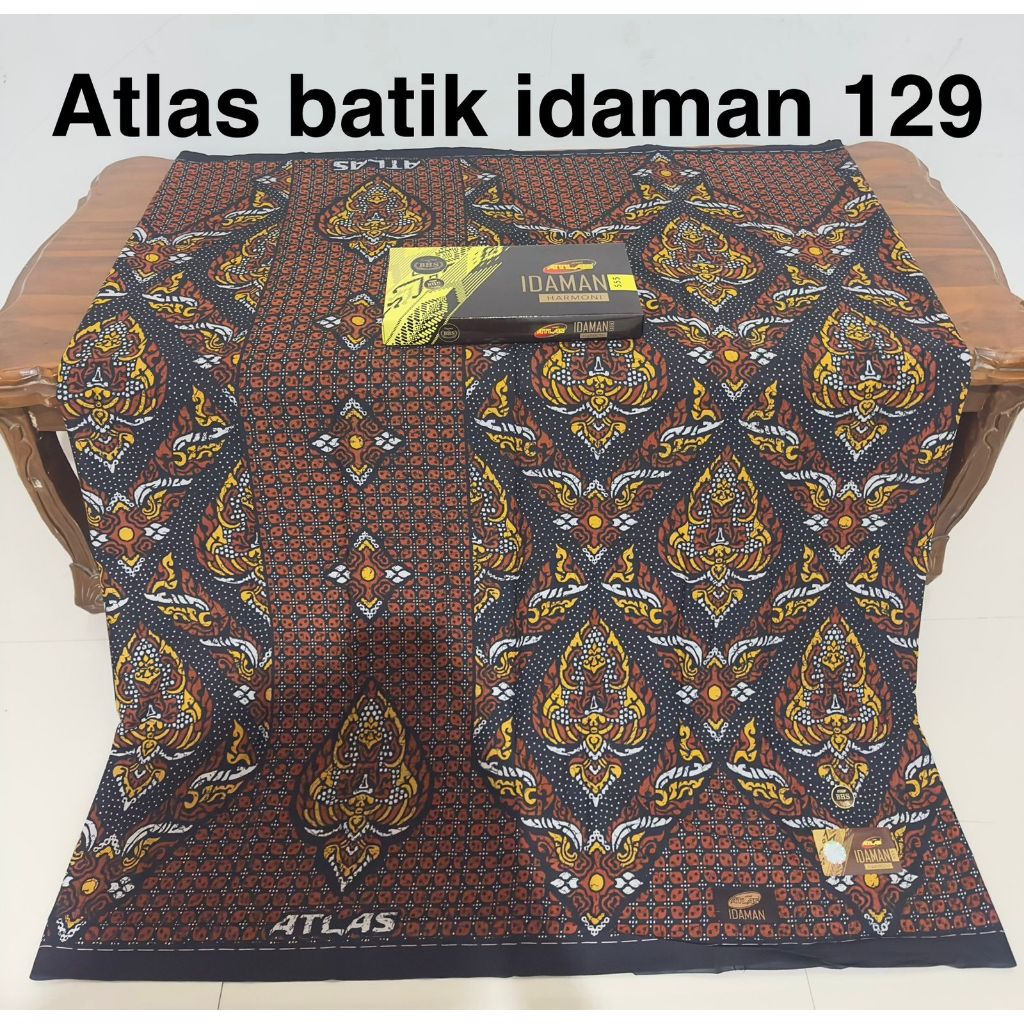 SARUNG ATLAS IDAMAN HARMONI NEW MOTIF BATIK