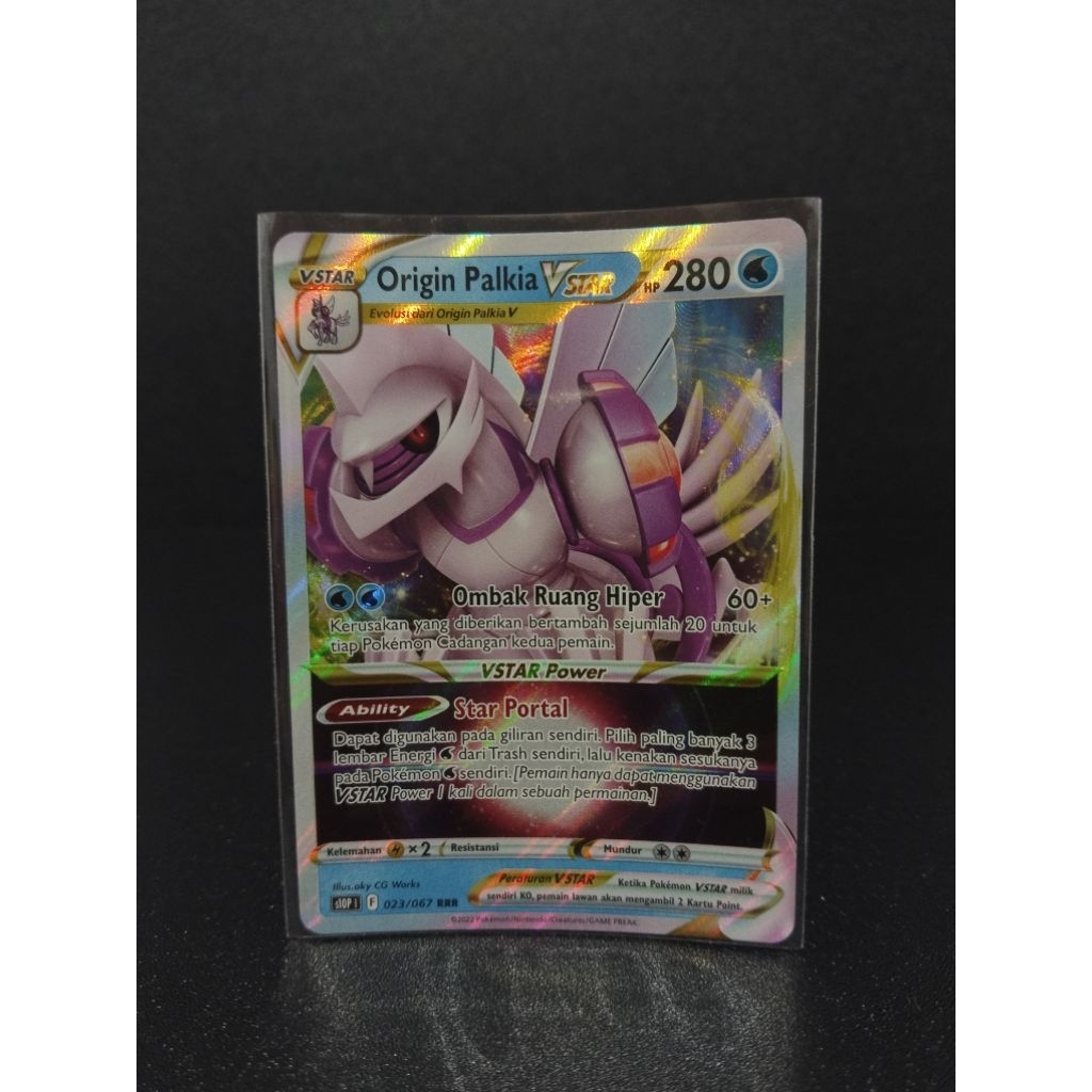 kartu pokemon vstar palkia