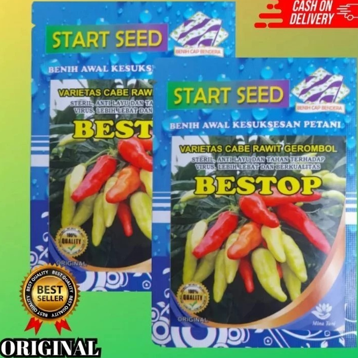 Benih Unggul Cabe Rawit Gerombol BESTOP 2000 Biji