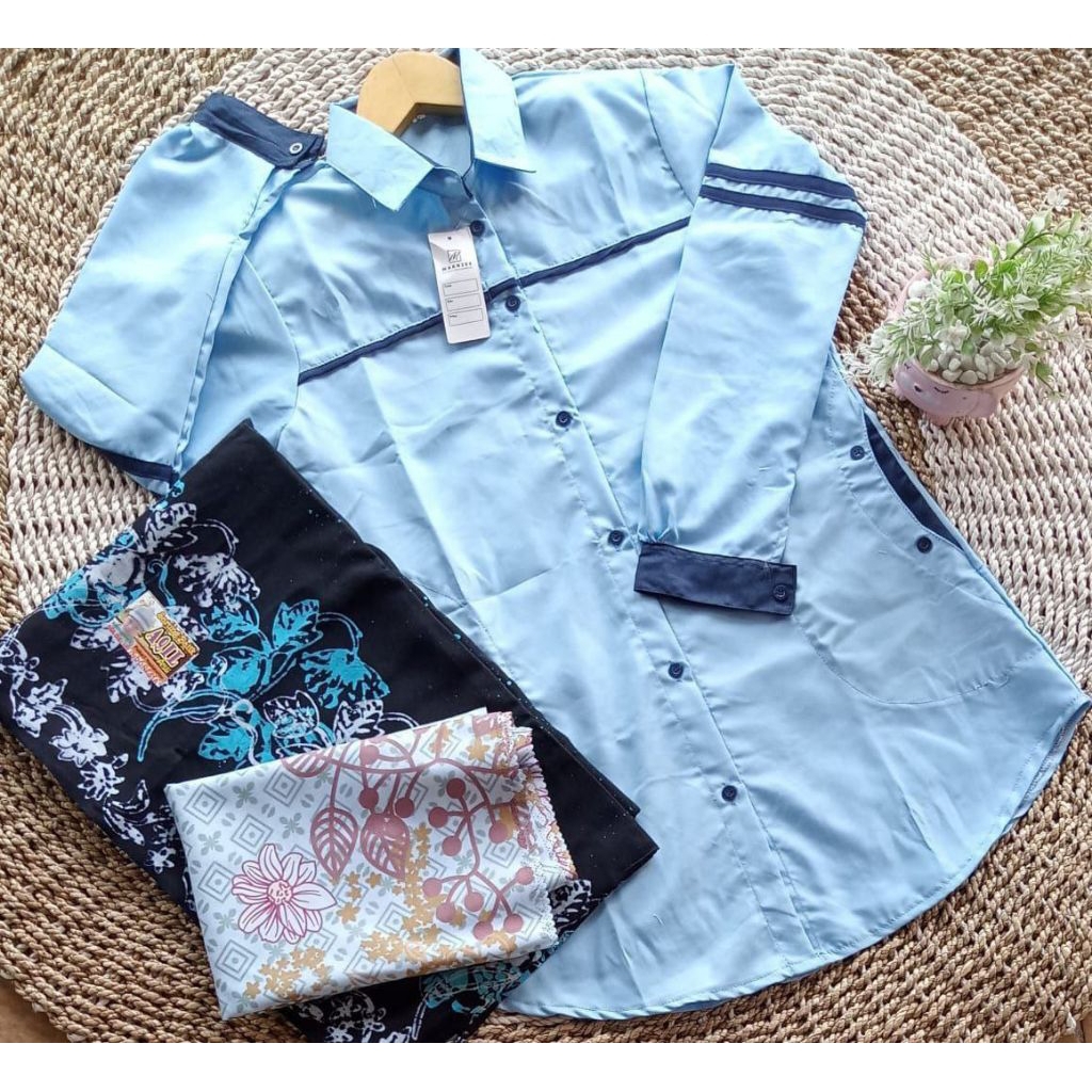 SETELAN BAJU SANTRI PONDOK SETELAN ATASAN SANTRI PUTRI SATU PAKET SETELAN SANTRIWATI TUNIK TOYOBA KE