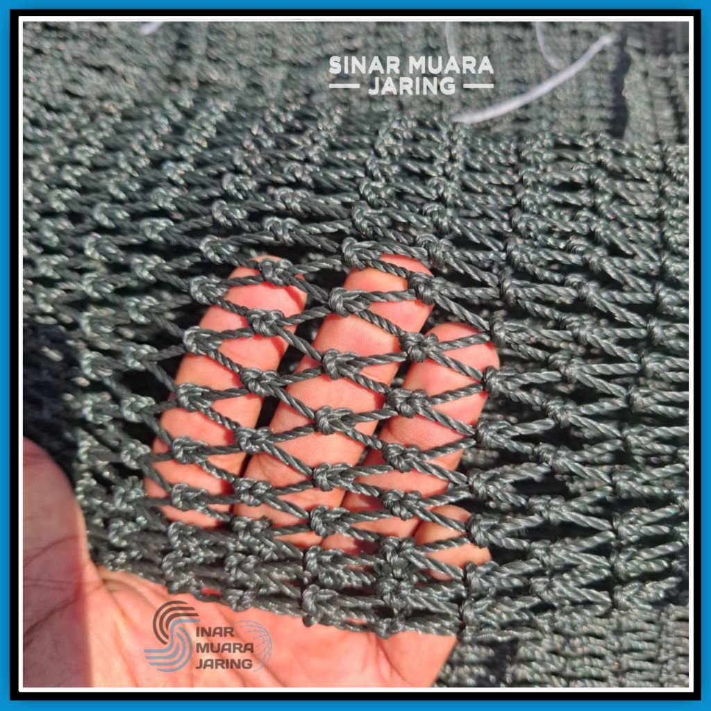 Jaring Lubang 1cm D30 D36/Jaring Ikan/Jaring Tutup Kolam/Jaring trol/Jaring keramba/Jaring PE Tebal 