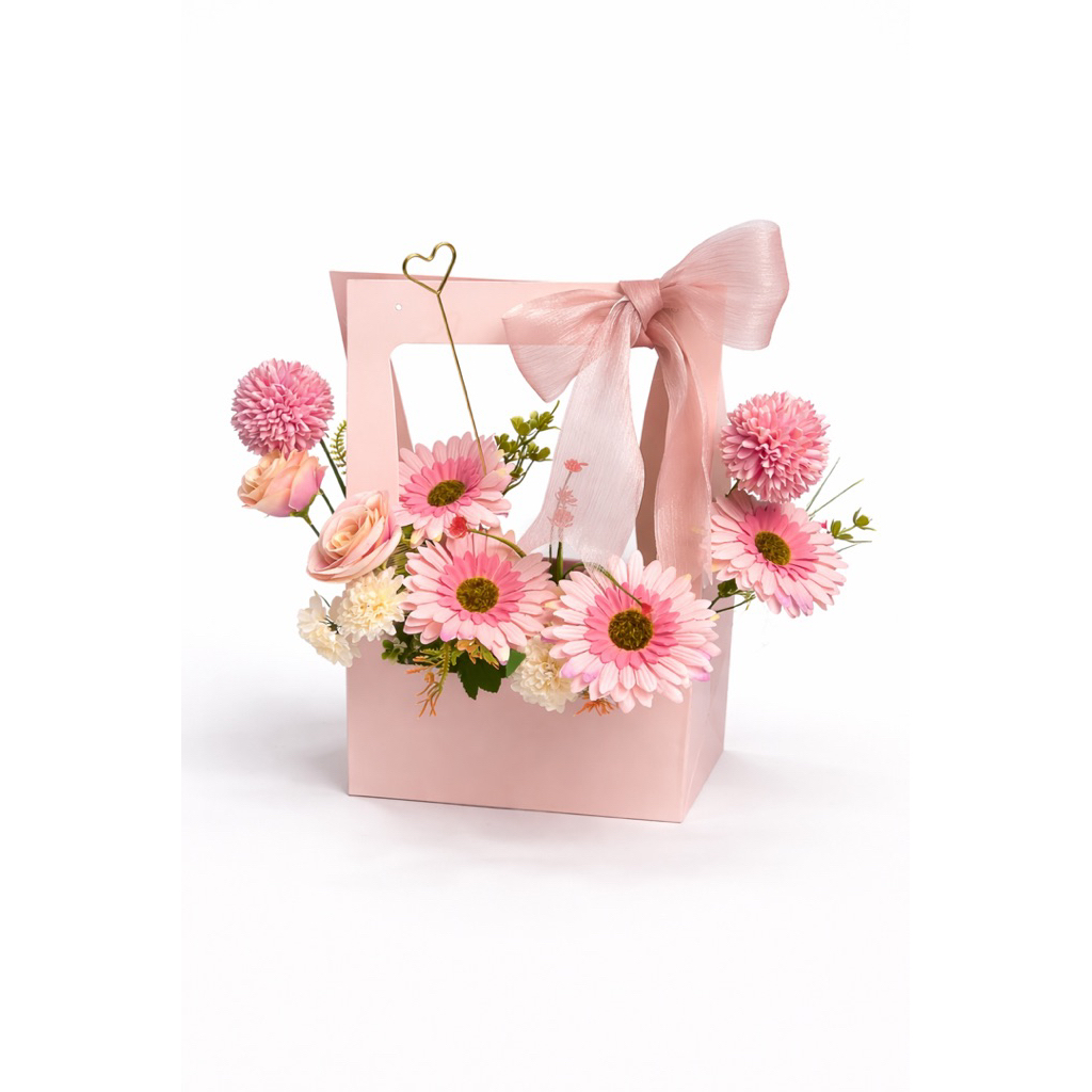 FLOWER BOX VALENTINE/ANNIVERSARY/KADO