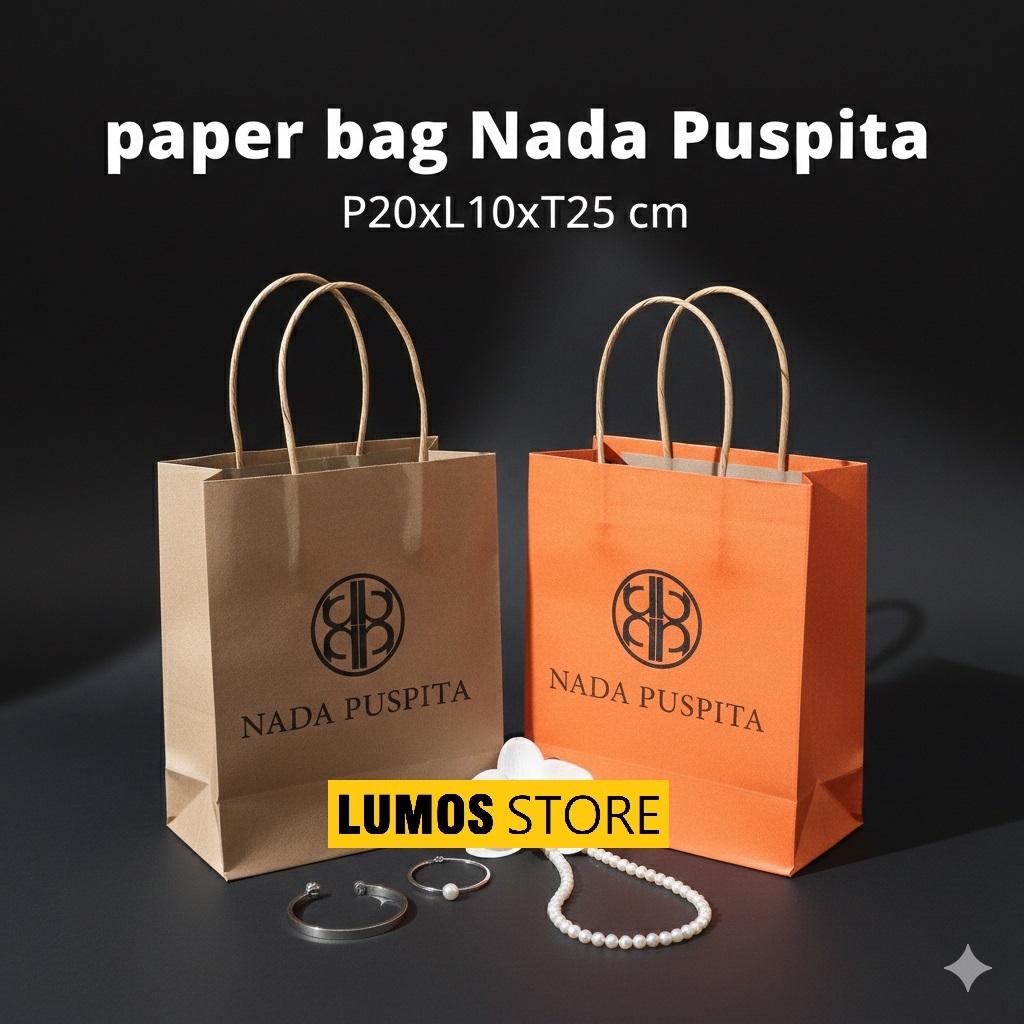 Paper bag Nada Puspita tas kado hadiah hampers