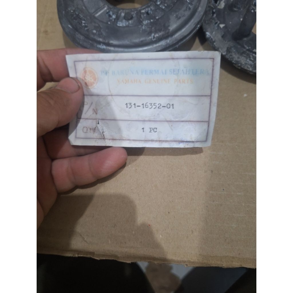 lawan kaki 6 rumah kopling yamaha l2g yb100 l2s l2super original nos