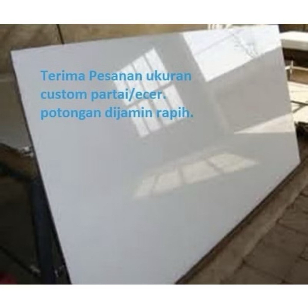 AKRILIK PUTIH SUSU TEBAL 5mm x 50cm x 100cm