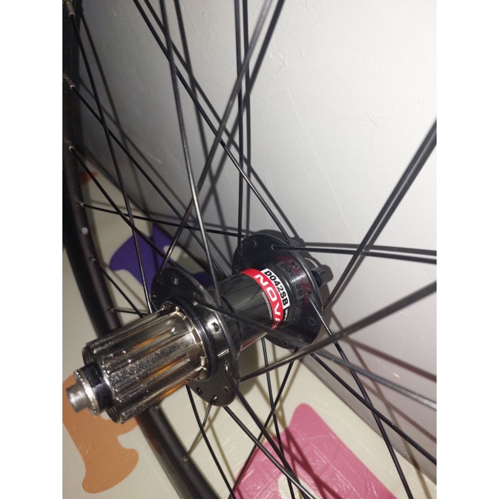 velg sepeda 20+ plus  hub novatec rims eclipse