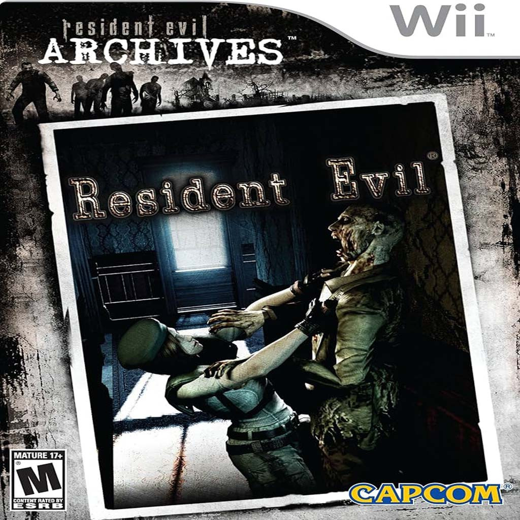 Kaset Game Nintendo Wii Resident Evil Archives: Resident Evil