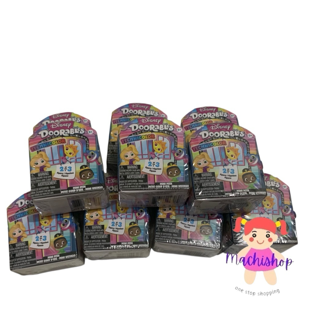 Disney Doorables MS69421 sesion 2 Mini Peek Mainan Anak