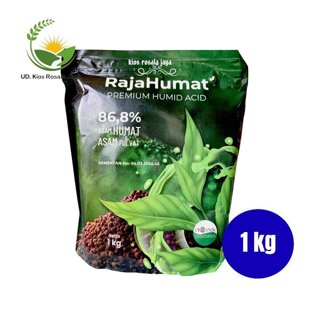 RAJA HUMAT Asam Humat Plus Asam Fulvat kemasan 1 Kg