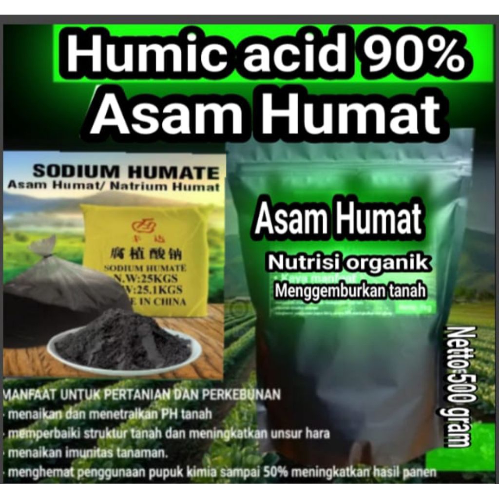 asam humat 500 gram